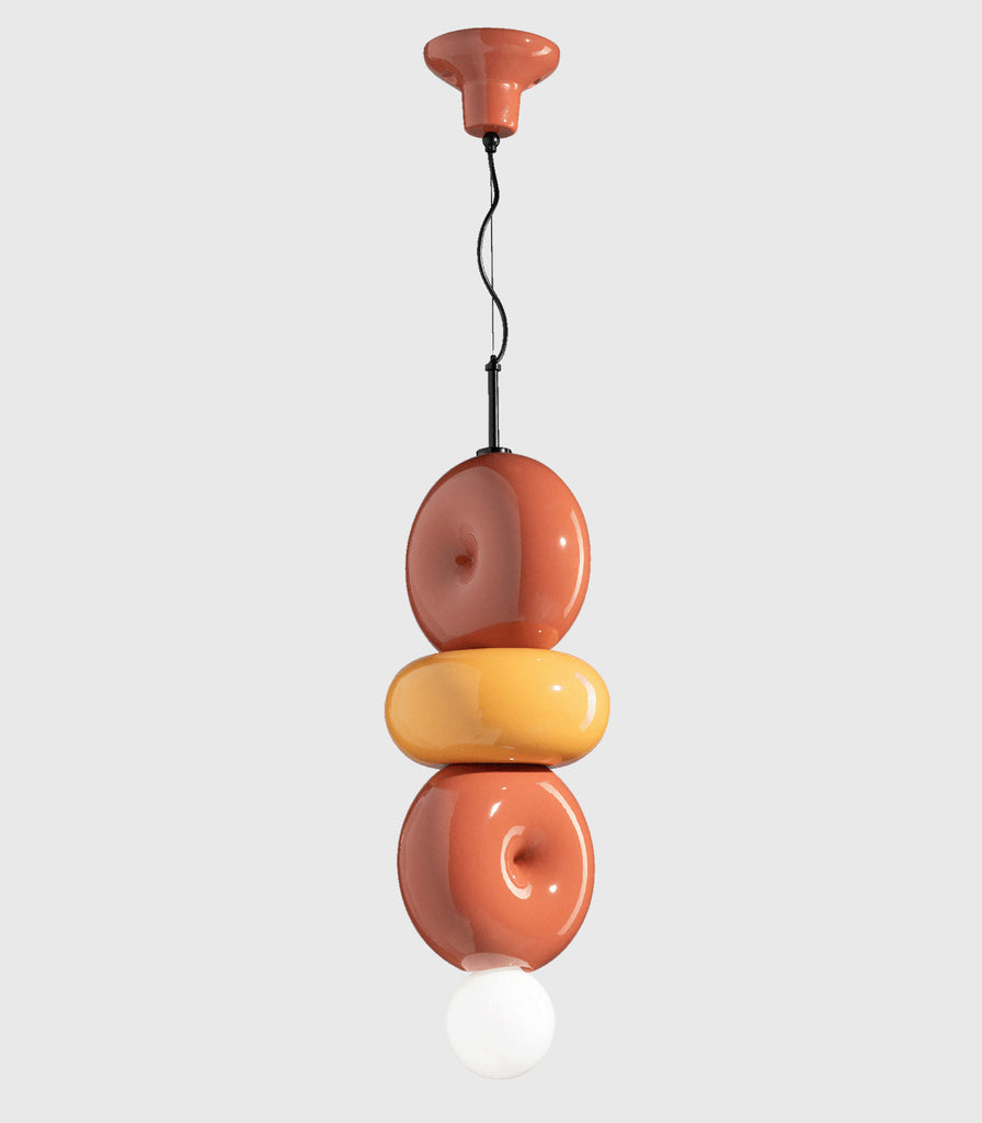 Ferrlouce Bumbum Pendant Light in Orange/Yellow/2