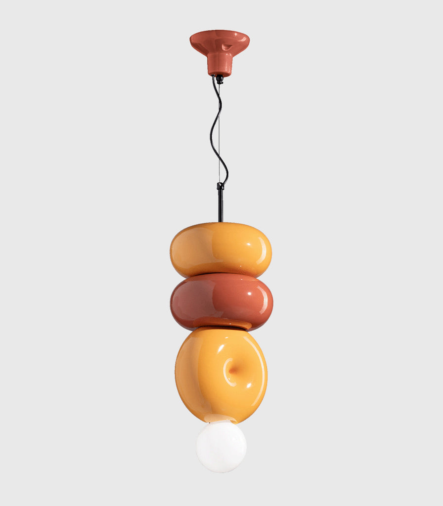 Ferrlouce Bumbum Pendant Light in Orange/Yellow/3