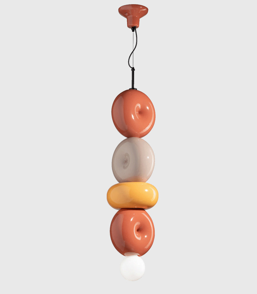 Ferrlouce Bumbum Pendant Light in Orange/Yellow/4