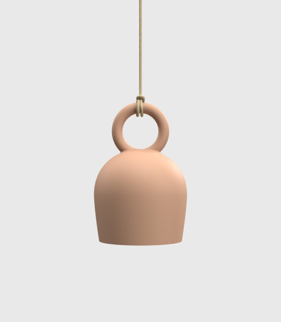 Klaylife Calo Pendant Light in Medium/Salmon