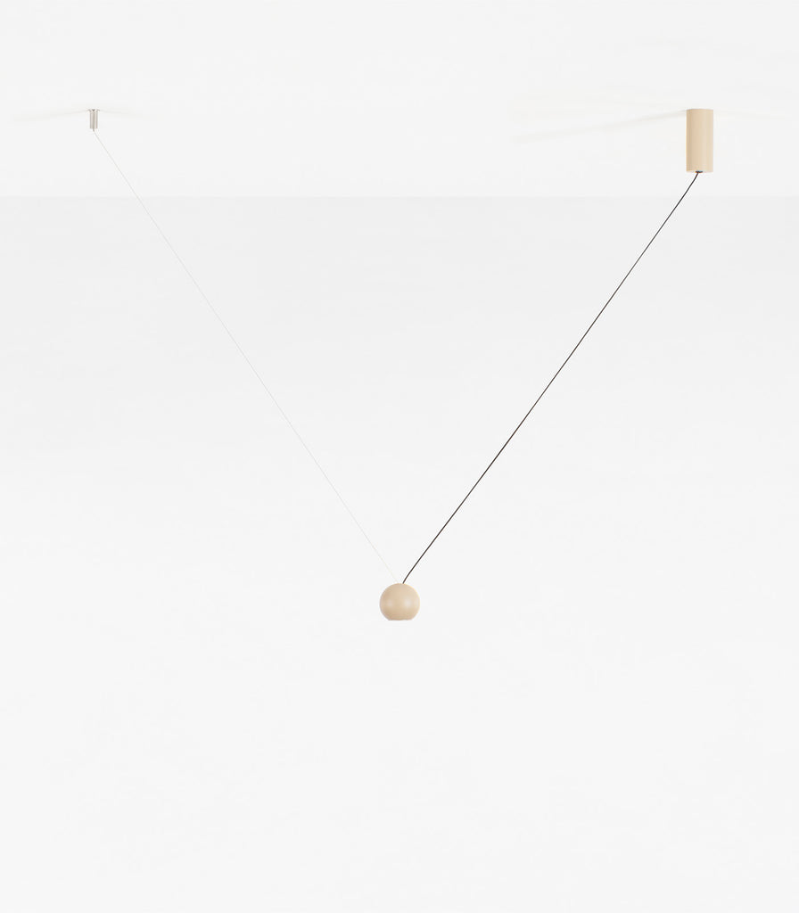 Lighterior Compass Pendant Light in Beige