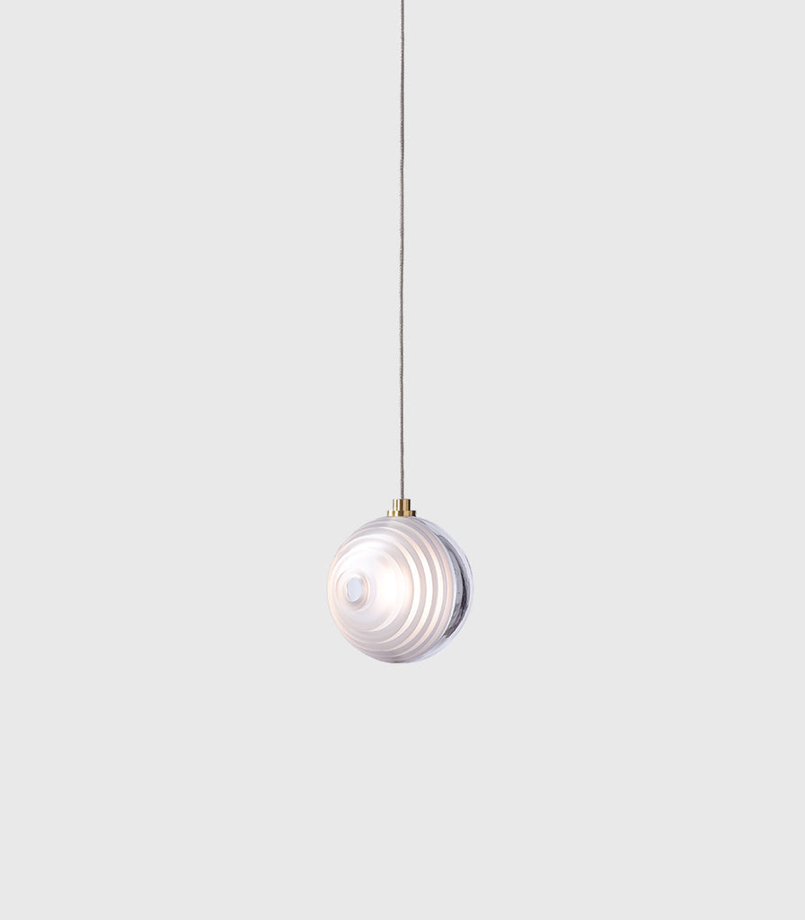 Bomma Dark & Bright Star Pendant Light in Bright star/ Brushed Gold/ Small