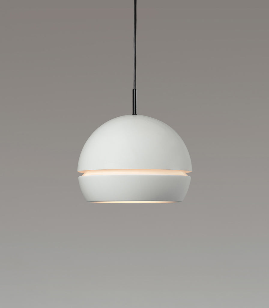 Santa & Cole Fontana Pendant Light in Glossy White