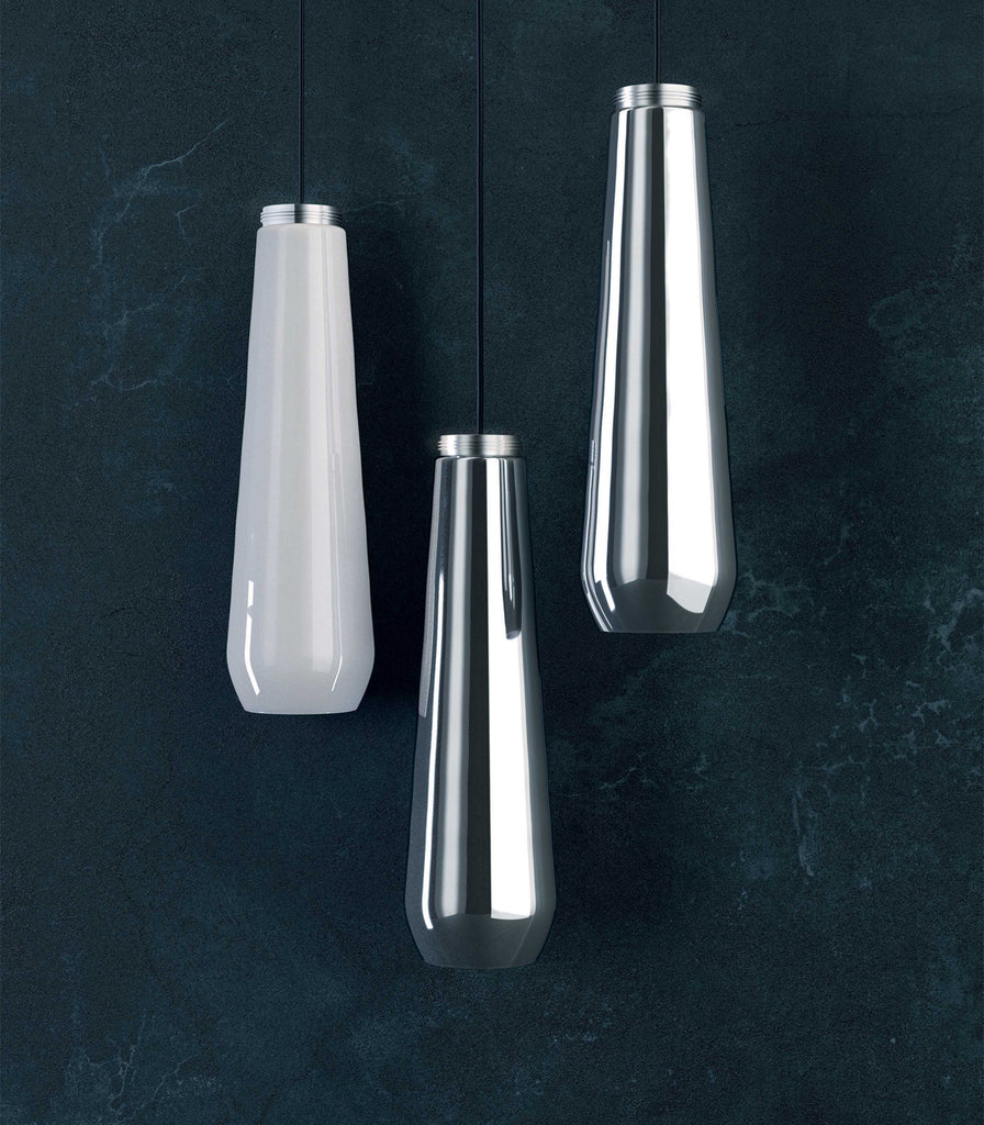 Lodes Glass Drop Pendant Light featured within interior space