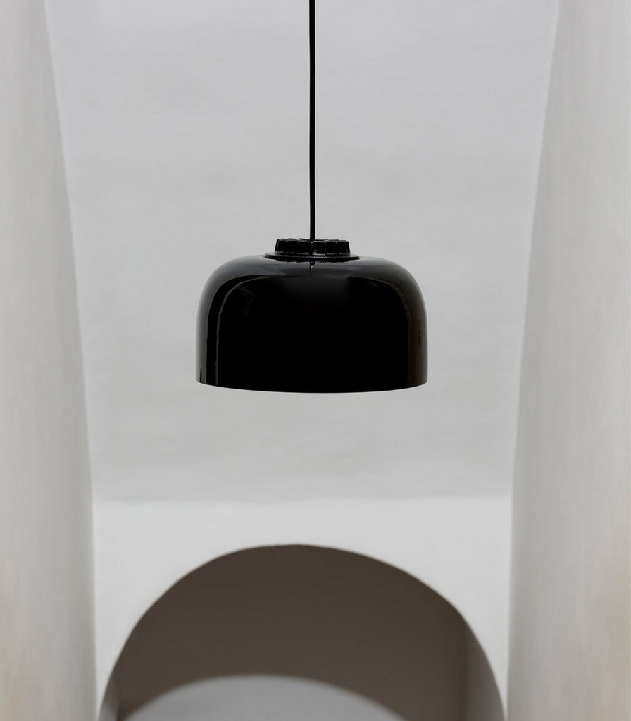 Santa & Cole Headhat Bowl Pendant Light featured within interior space