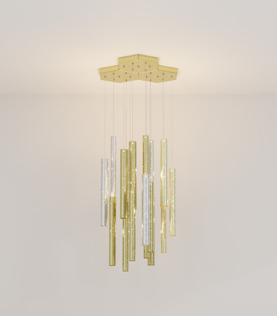 Ilanel Heavy Rain 6lt Pendant Light featured within interior space