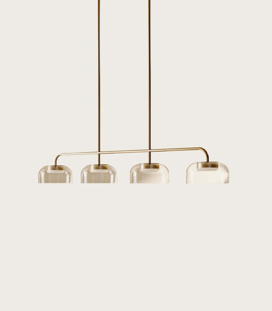 Aromas Ipon Linear Pendant Light featured within interior space