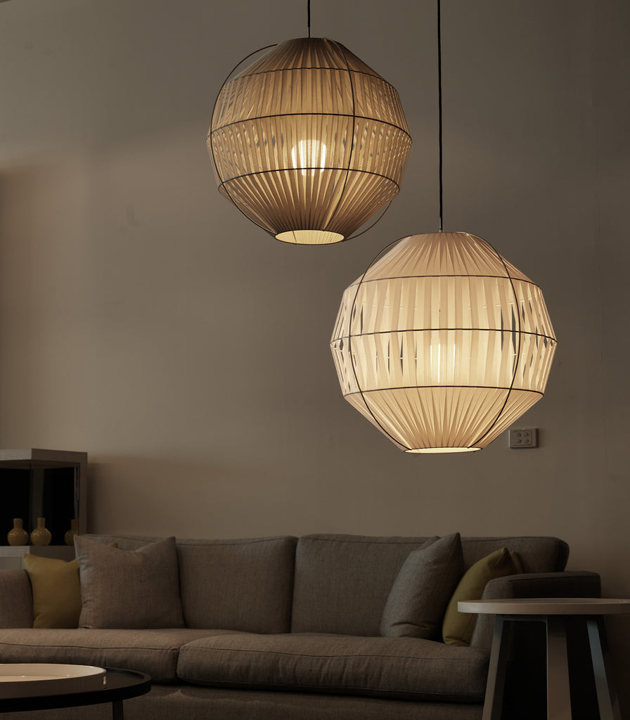 Ilanel Kahdu Sphere Pendant Light featured within interior space