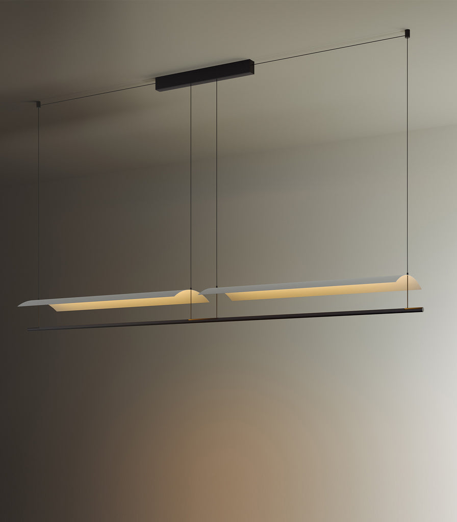 Santa & Cole Lamina Pendant Light featured within interior space