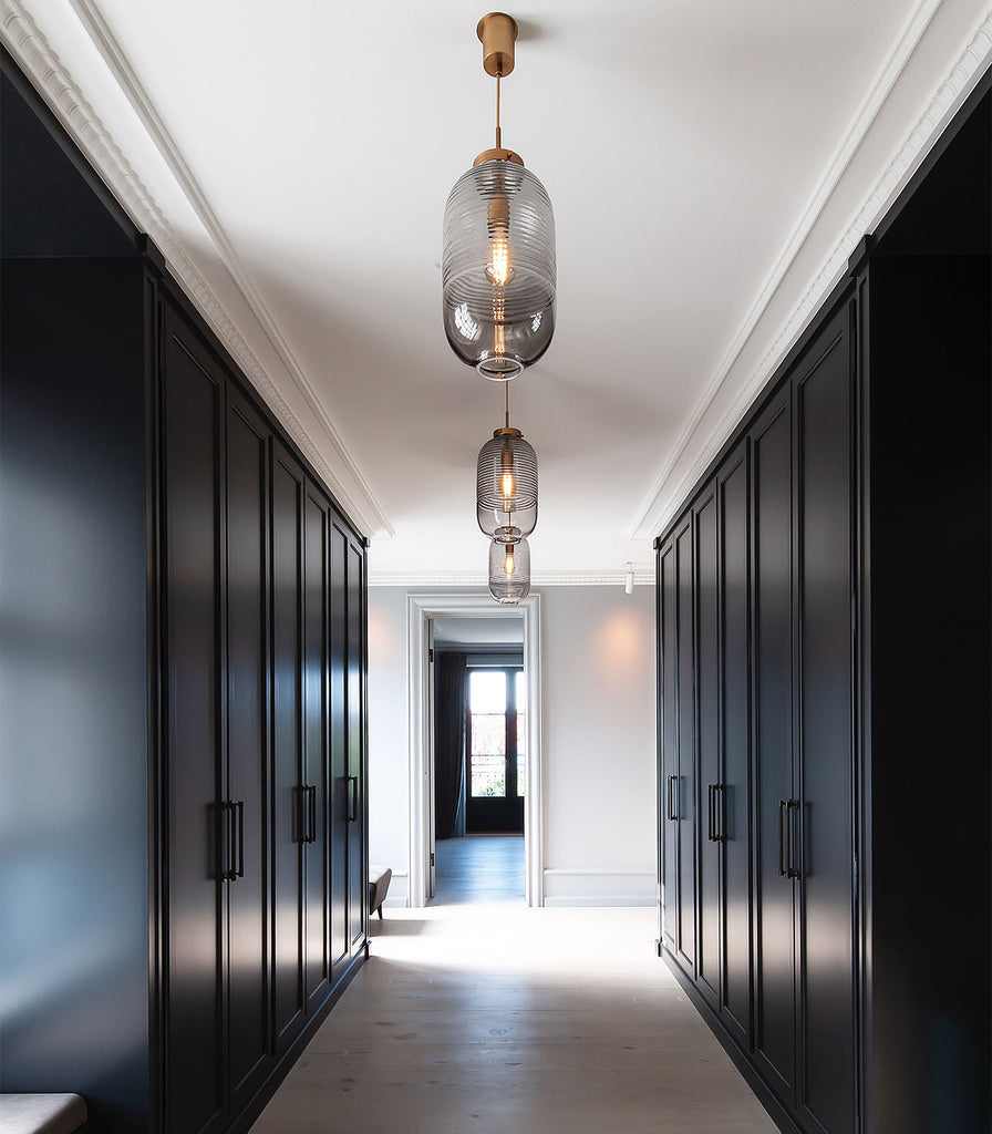 Bomma Lantern Pendant Light featured within interior space