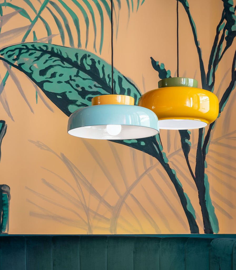 Ferroluce Maracanà Pendant Light featured within interior space