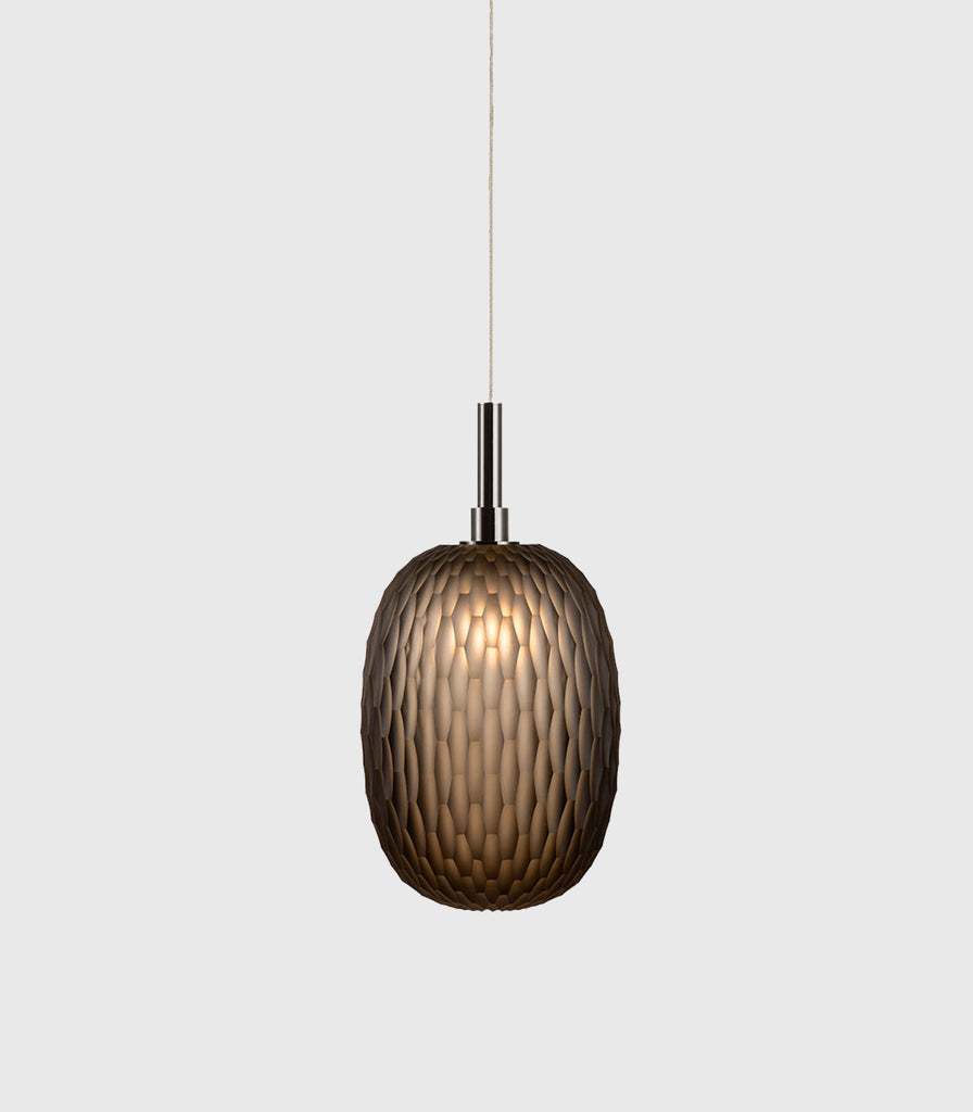 Bomma Metamorphosis Anthracite Pendant Light in Cigar/ Large