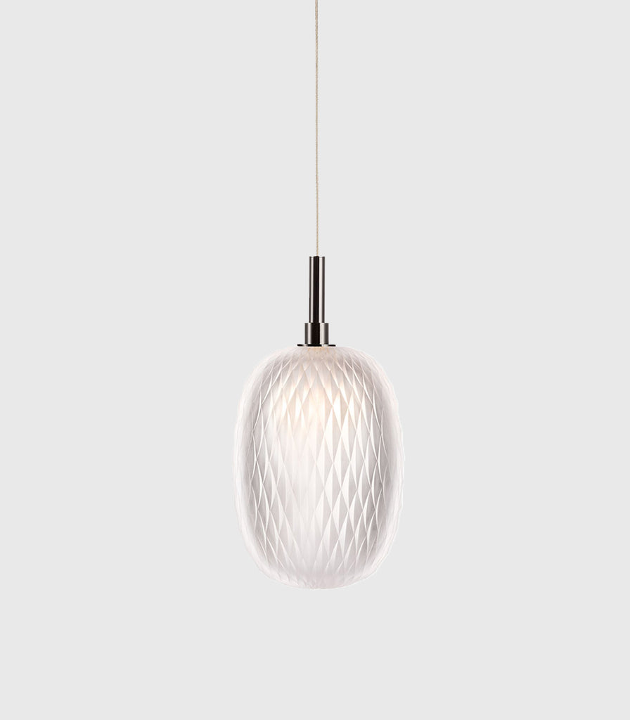 Bomma Metamorphosis Anthracite Pendant Light in Clear/Large