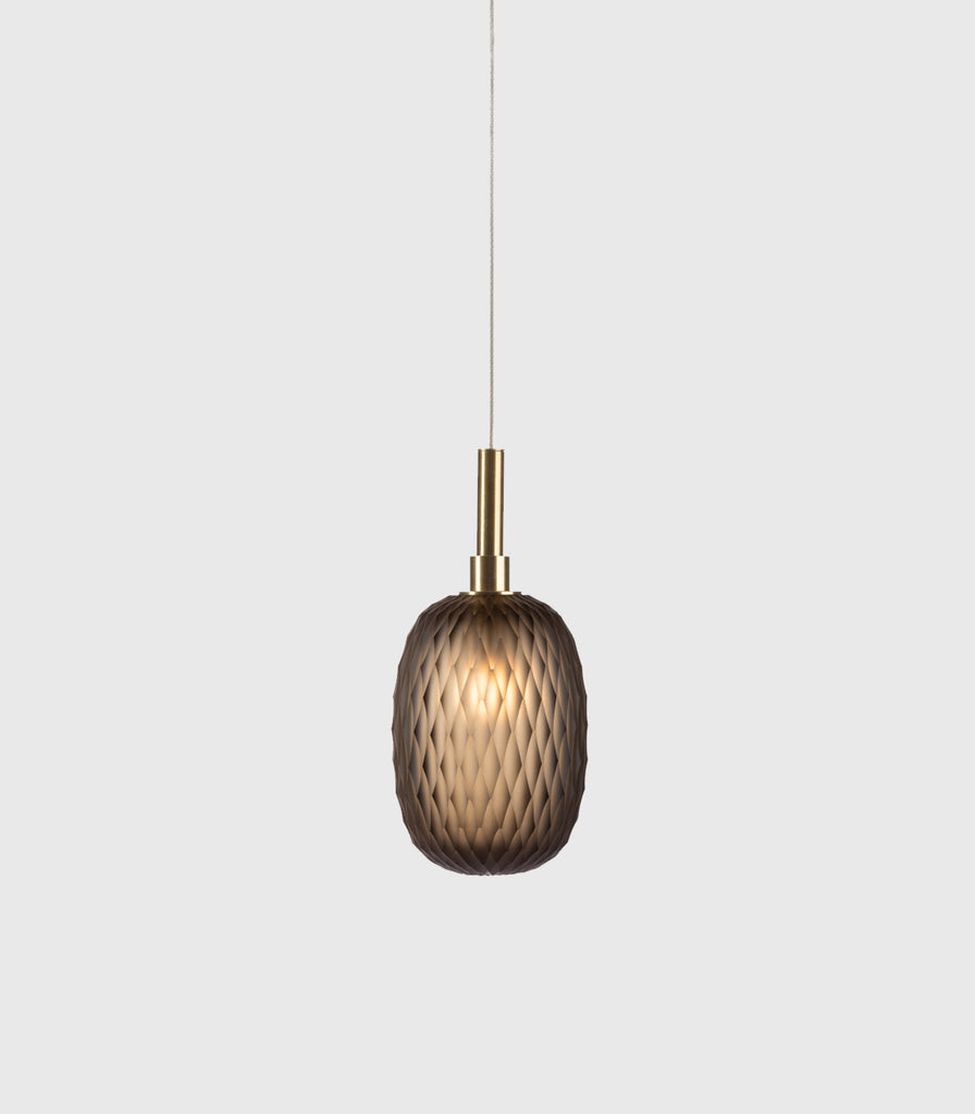 Bomma Metamorphosis Gold Pendant Light in Cigar/ Small