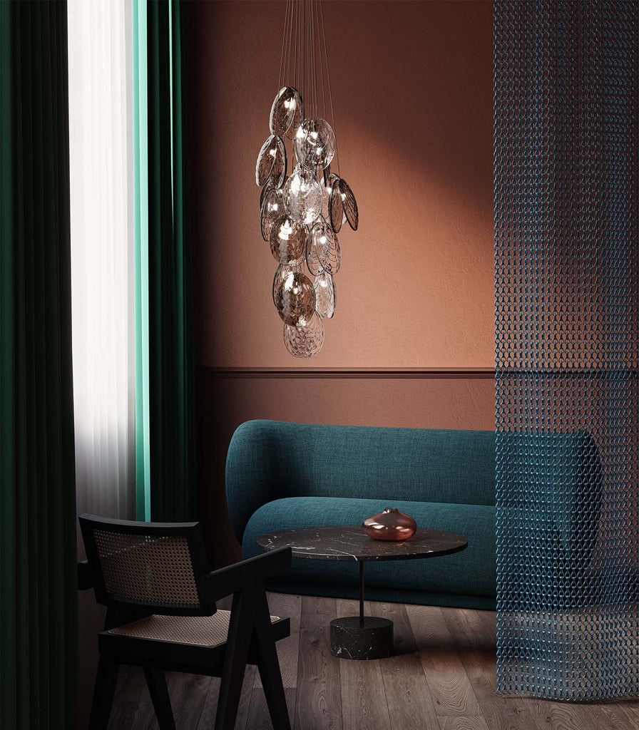 Bomma Mussels Pendant Light featured within interior space