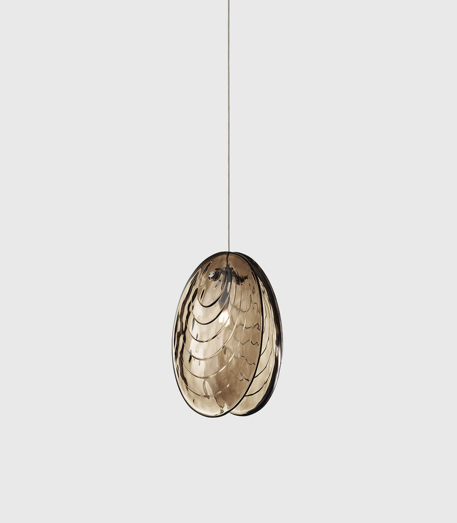 Bomma Mussels Pendant Light in Smoke/ Anthracite