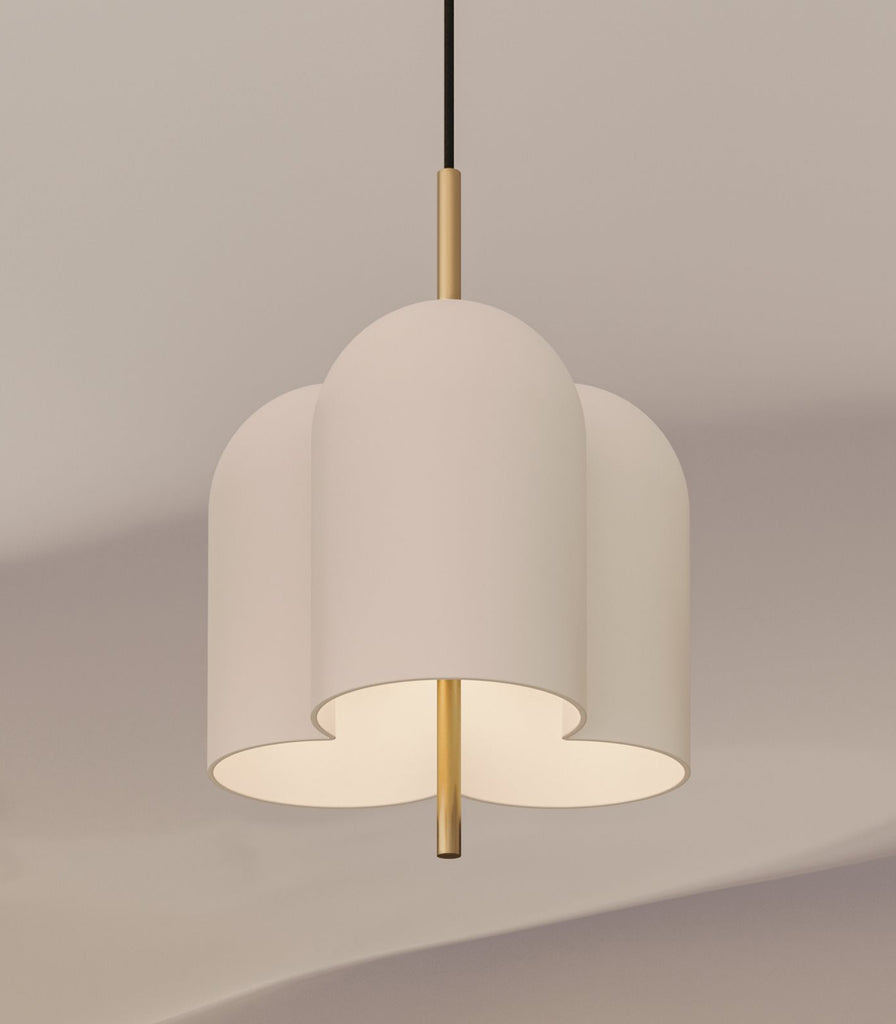 Aromas Oket Pendant Light in Matte White