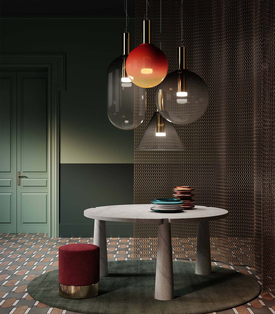 Bomma Phenomena Capsule Pendant Light featured within interior space