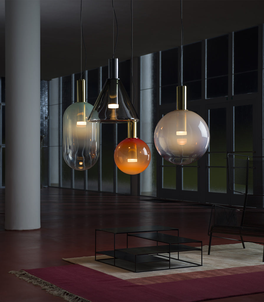 Bomma Phenomena Small Pendant Light featured within interior space
