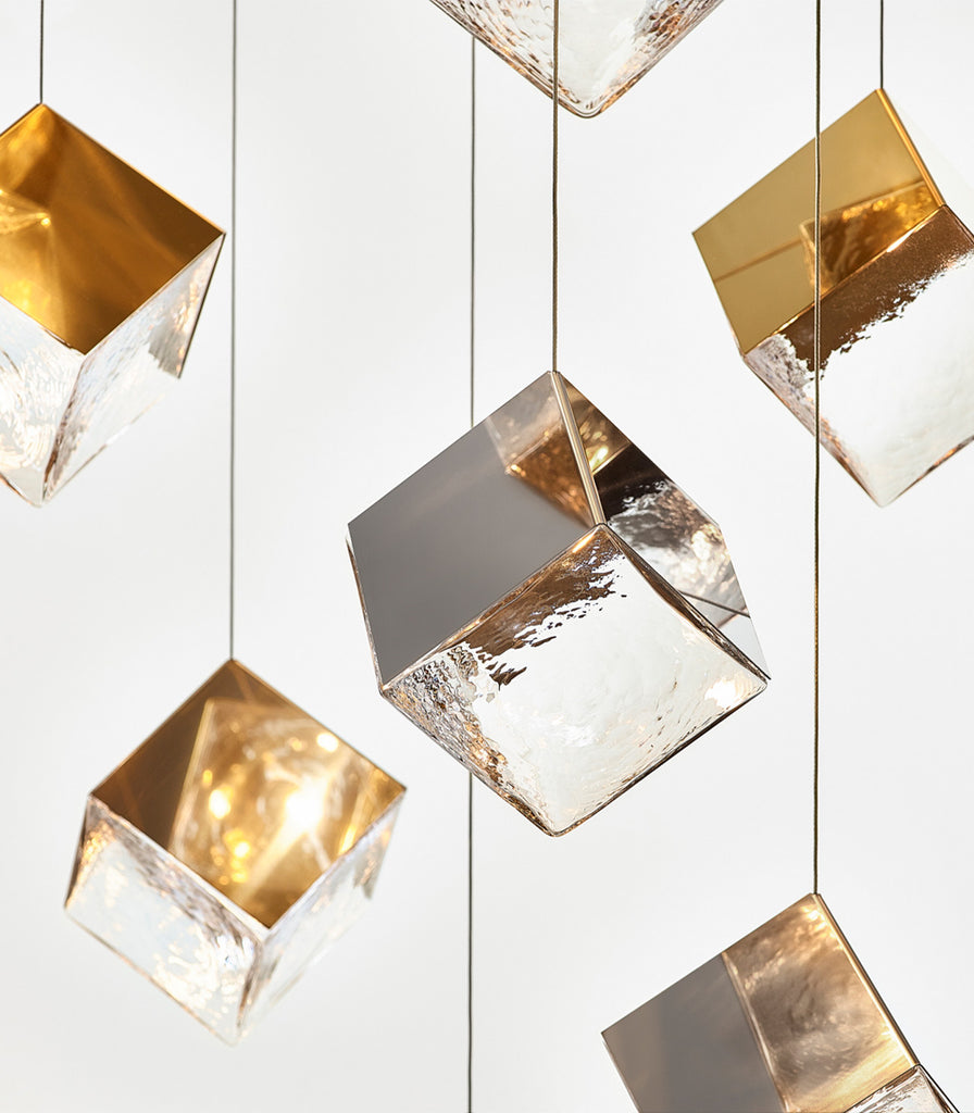 Bomma Pyrite Pendant Light featured within interior space