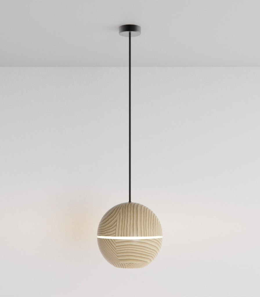 Ilanel Saturn Pendant Light featured within interior space