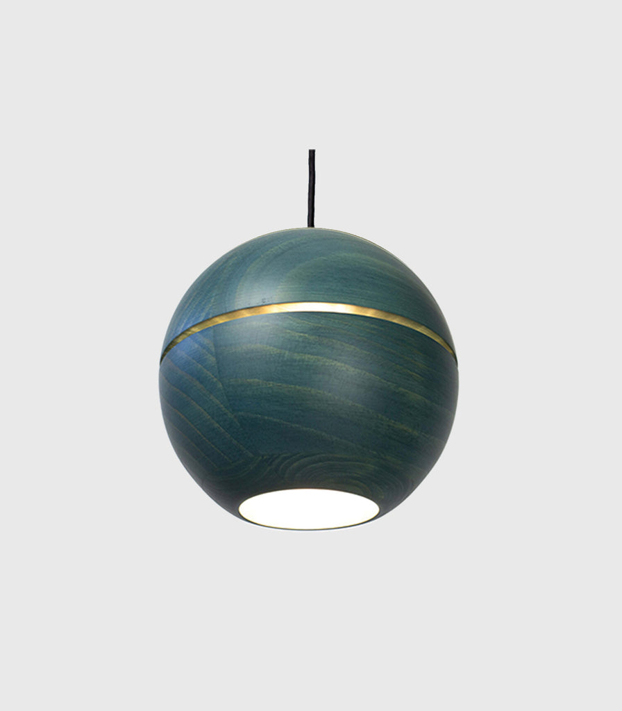 Ilanel Saturn Pendant Light in Aqua