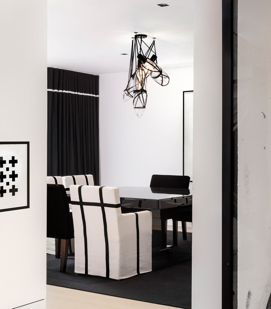 Bomma Shibari Pendant Light featured within interior space