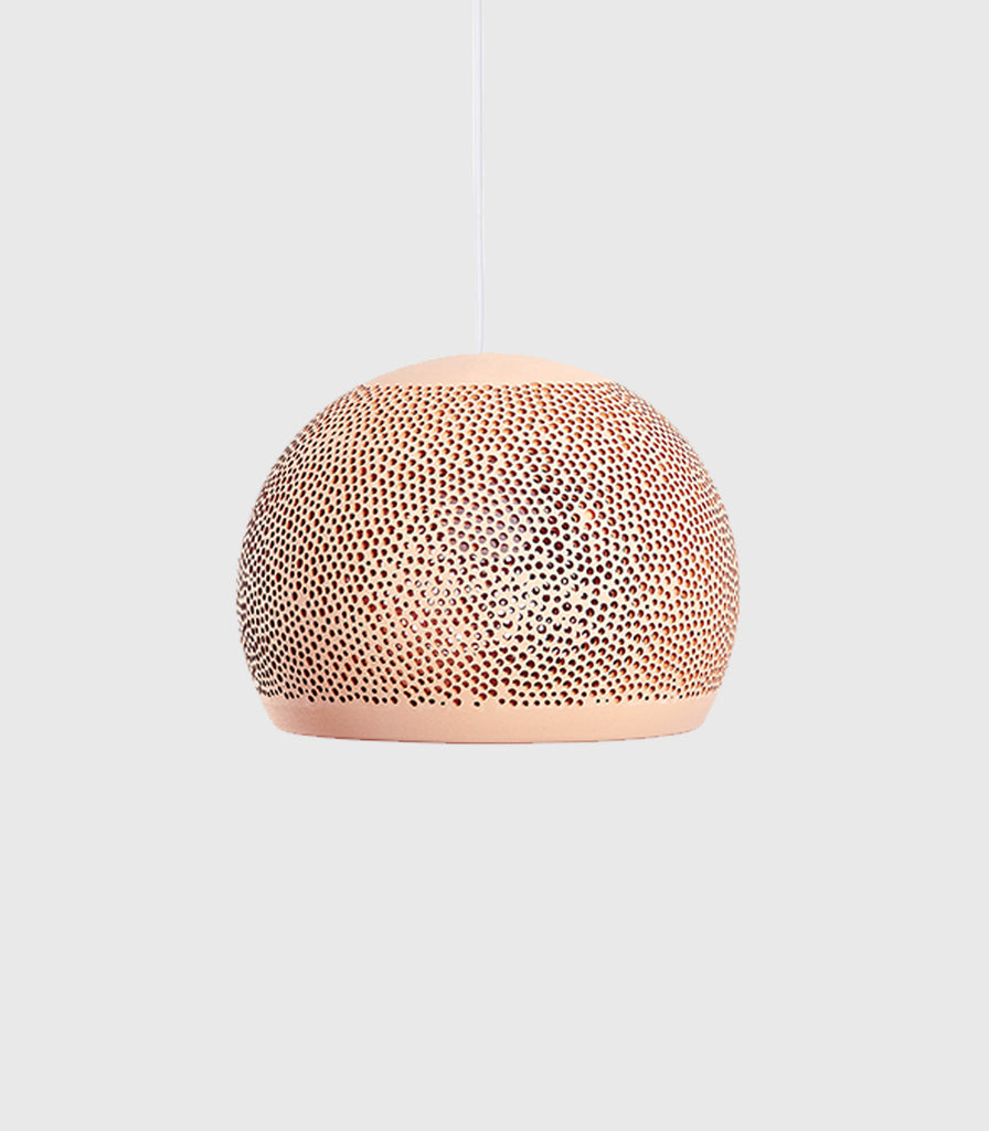 Klaylife Sponge Up Pendant Light in Medium/Terracotta