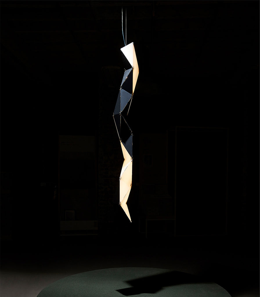 Ilanel Supernova Linear Pendant Light featured within interior space
