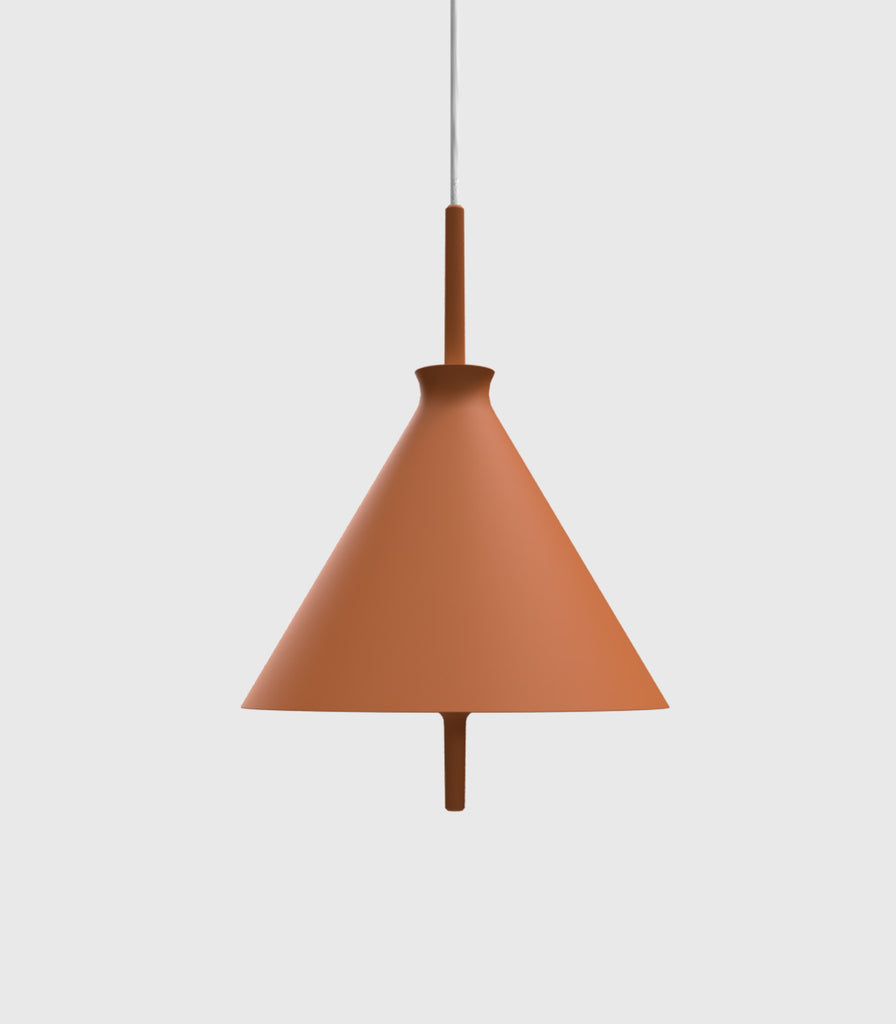 Klaylife  Totana Pendant Light in Large/Dark Terracotta