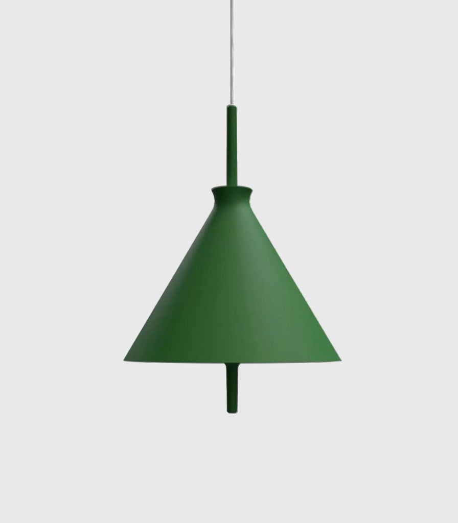 Klaylife  Totana Pendant Light in Large/Forest Green