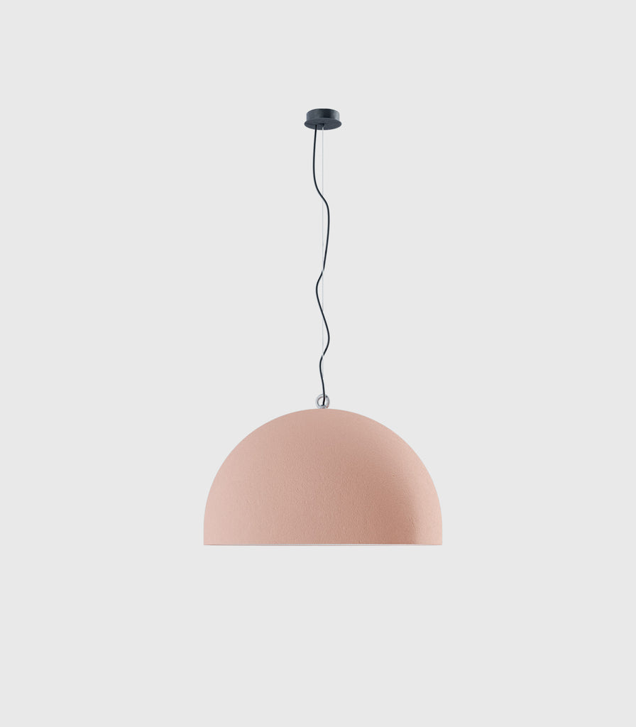 Lodes Urban Concrete Pendant Light in Extra Large/Pink Dust