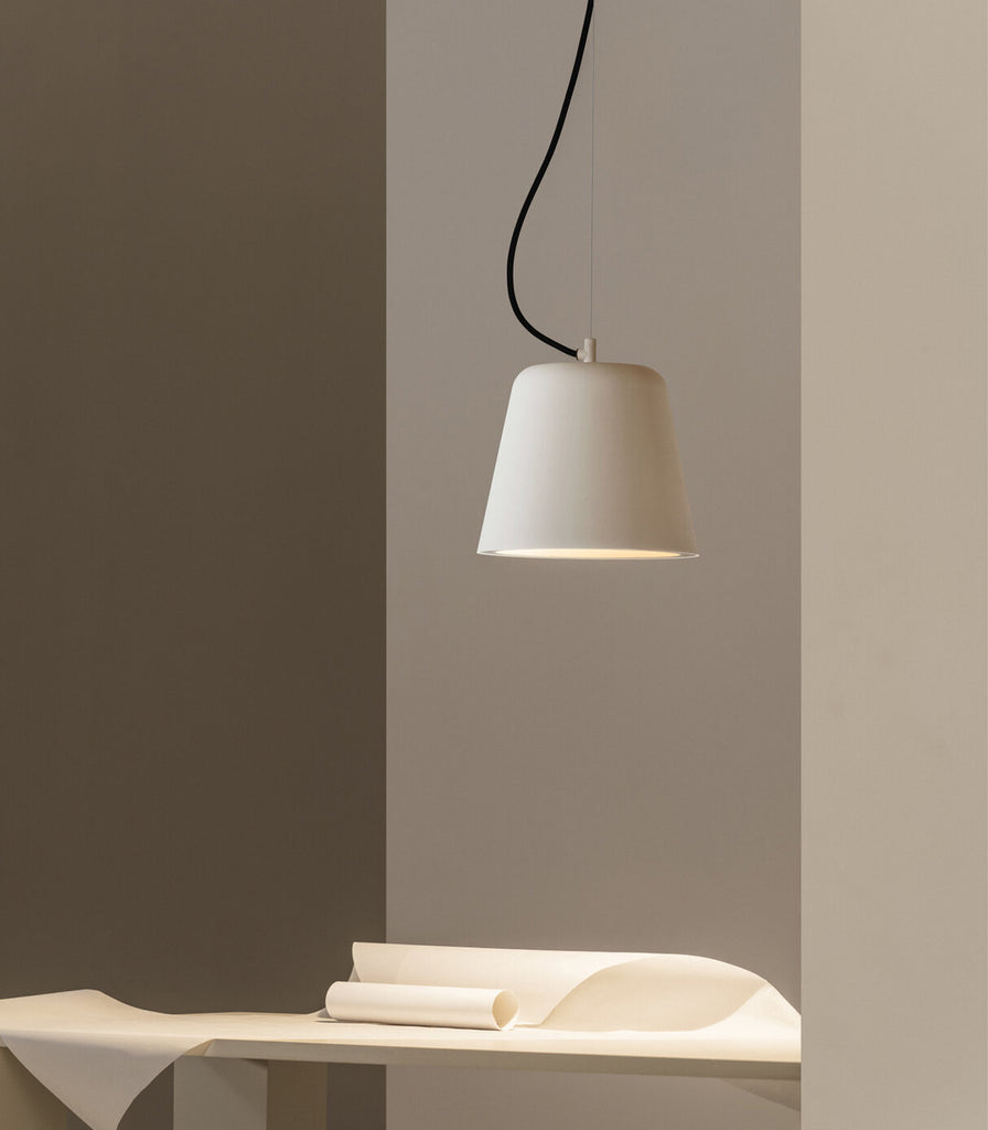 Santa & Cole Vaso Pendant Light featured within interior space