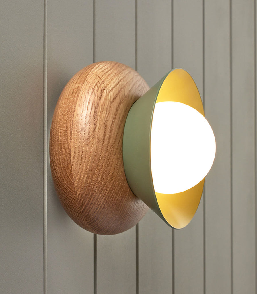 Fluxwood Sibling Wall Light featured within interior space