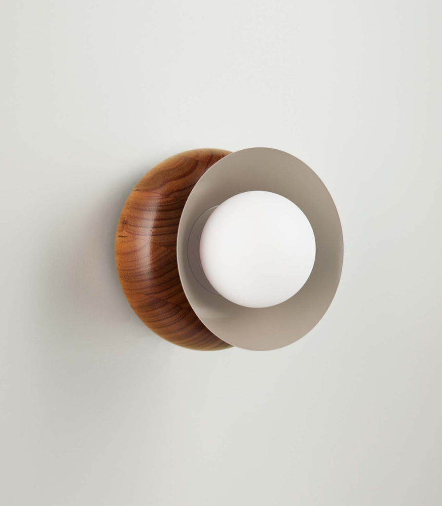 Fluxwood Sibling Wall Light in Tasmanian Blackwood /Paper Bank