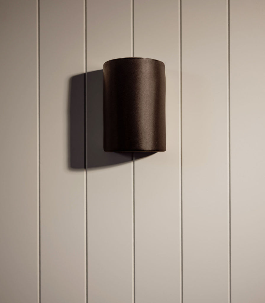 We Ponder Slate Short Outdoor Wall Light featured within outdoor space