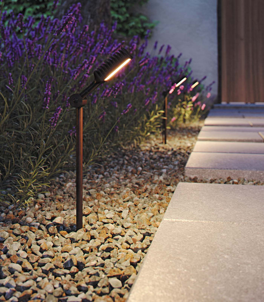 Royal Botania Spiky Bollard Light featured within interior space