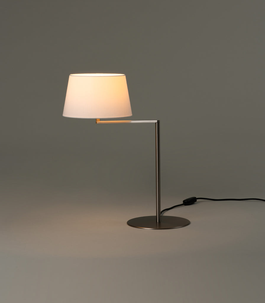 Santa & Cole Americana Table Lamp featured within interior space