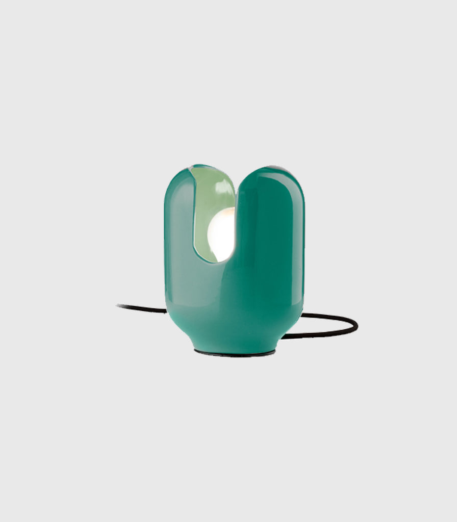 Ferroluce Batucada Table Lamp in Turquoise