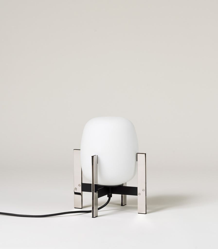 Santa & Cole Cestita Metalica Table Lamp in Chrome