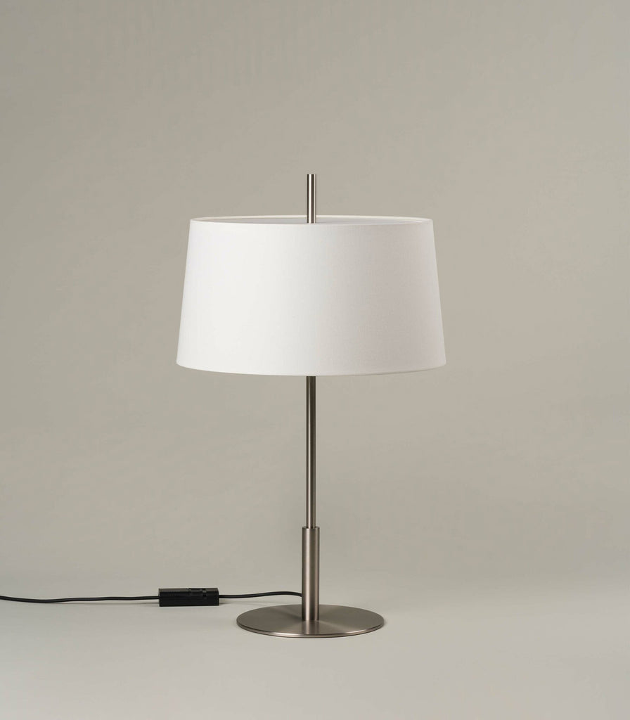 Santa & Cole Diana Table Lamp in Large/Satin Nickel