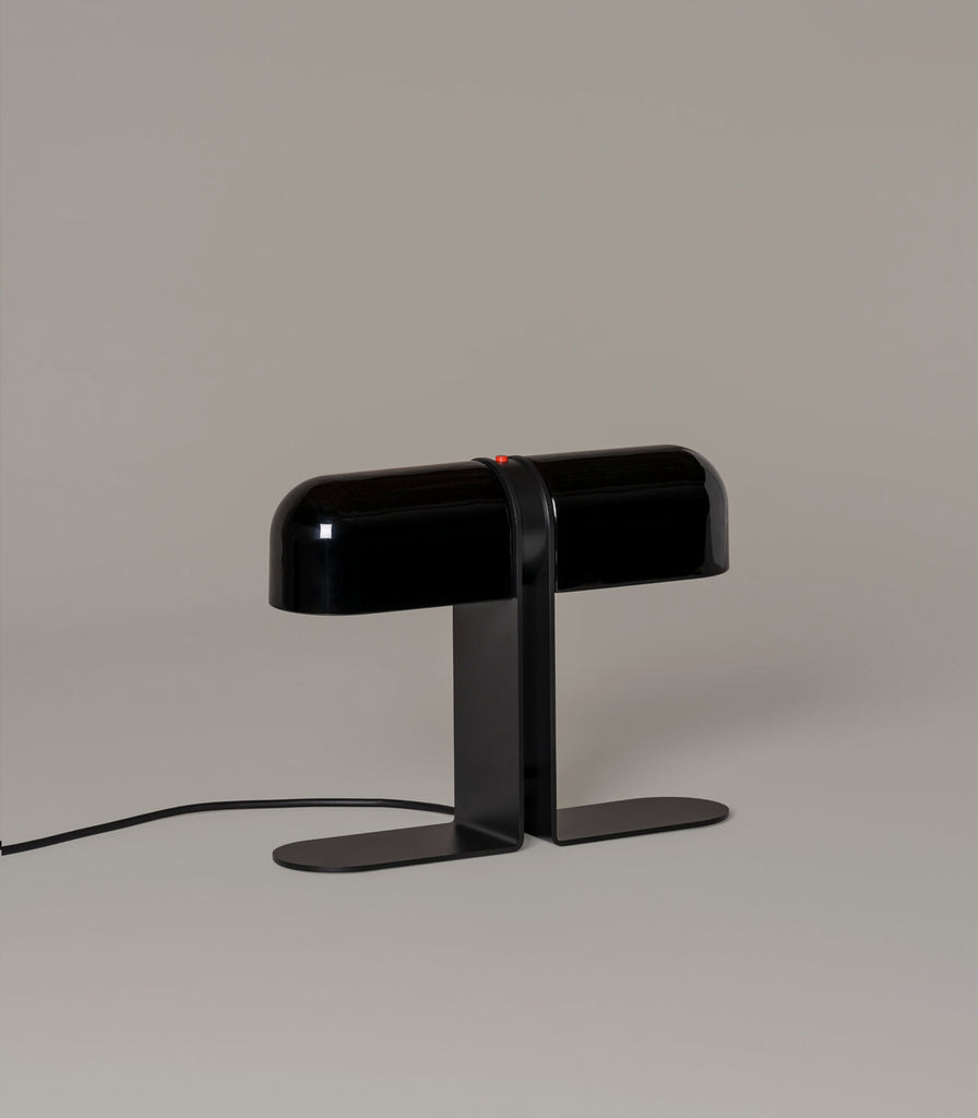 Santa & Cole Duo Table Lamp in Opaque Black