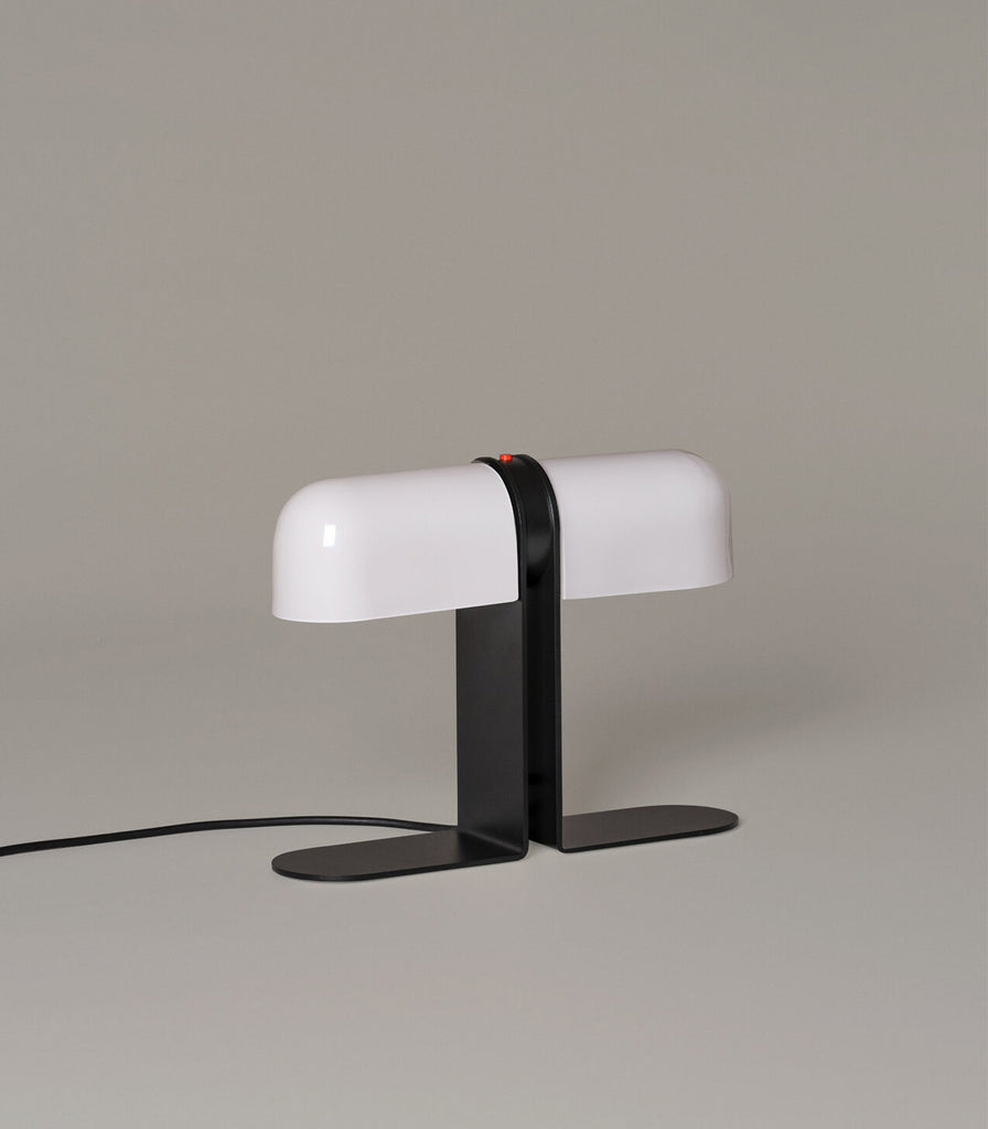 Santa & Cole Duo Table Lamp in Translucent White