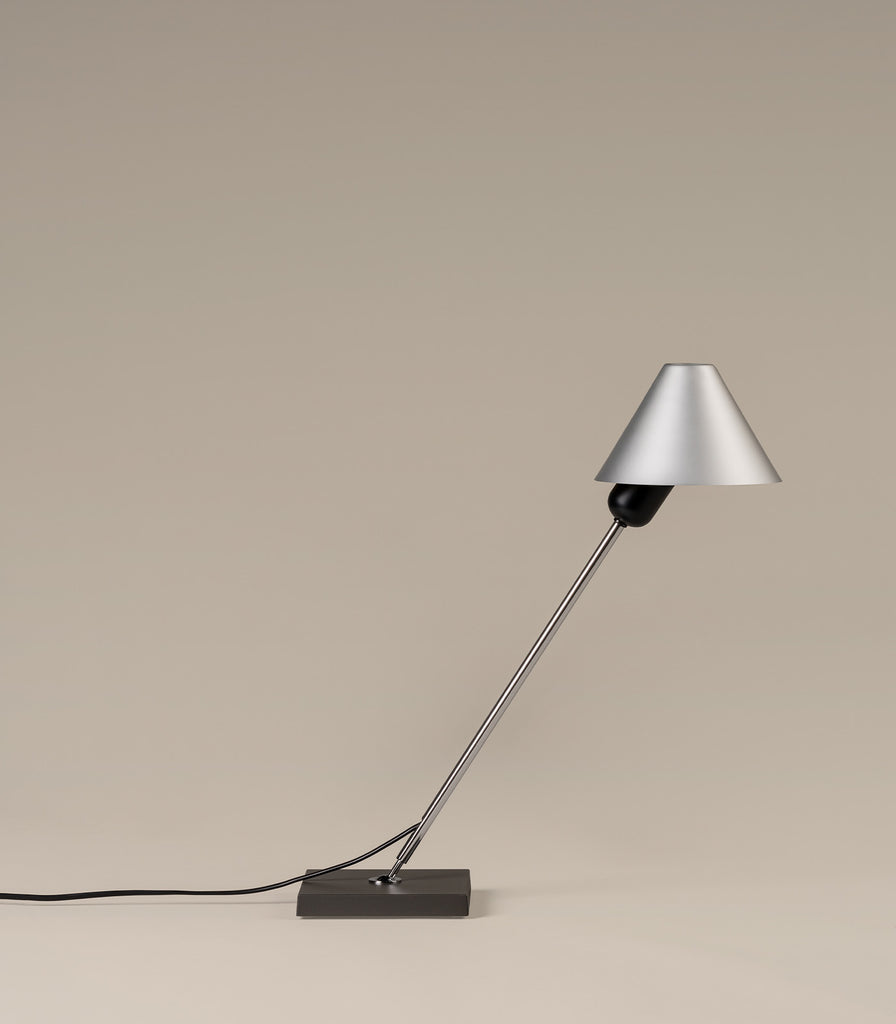 Santa & Cole Gira Table Lamp in Natural Anodized Aluminuim