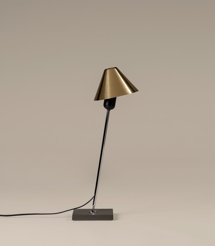 Santa & Cole Gira Table Lamp in Brass