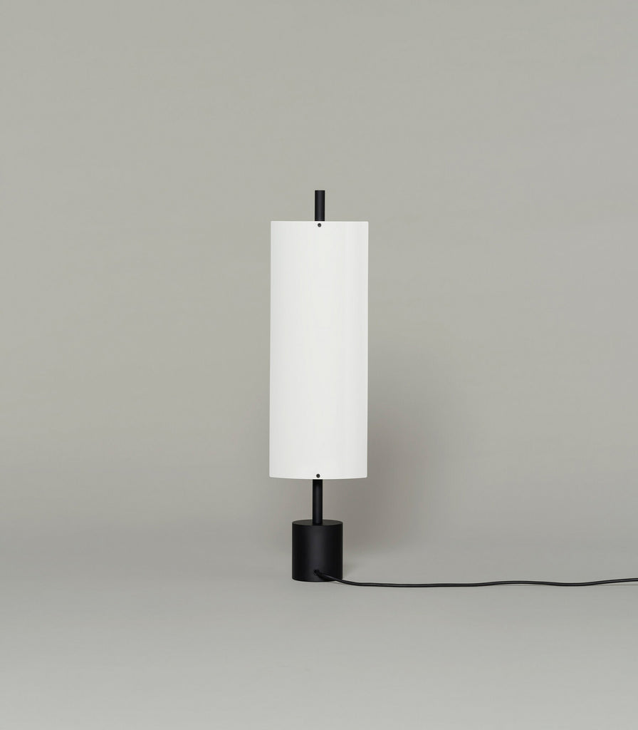 Santa & Cole Lamina Table Lamp in White Grey/Matte Black