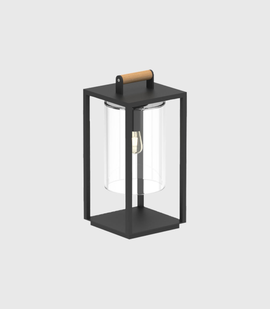 Royal Botania Dome Small Floor Lamp in Black/Clear