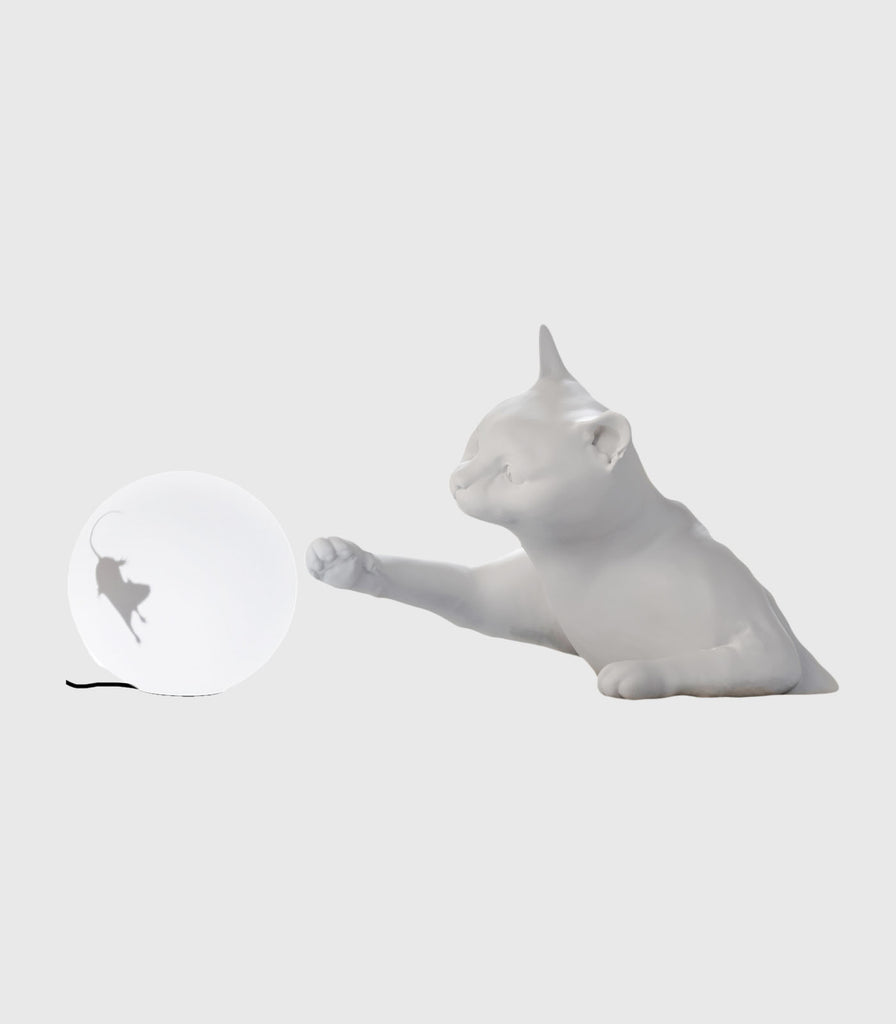 Karman Maoo Table Lamp in Matte White