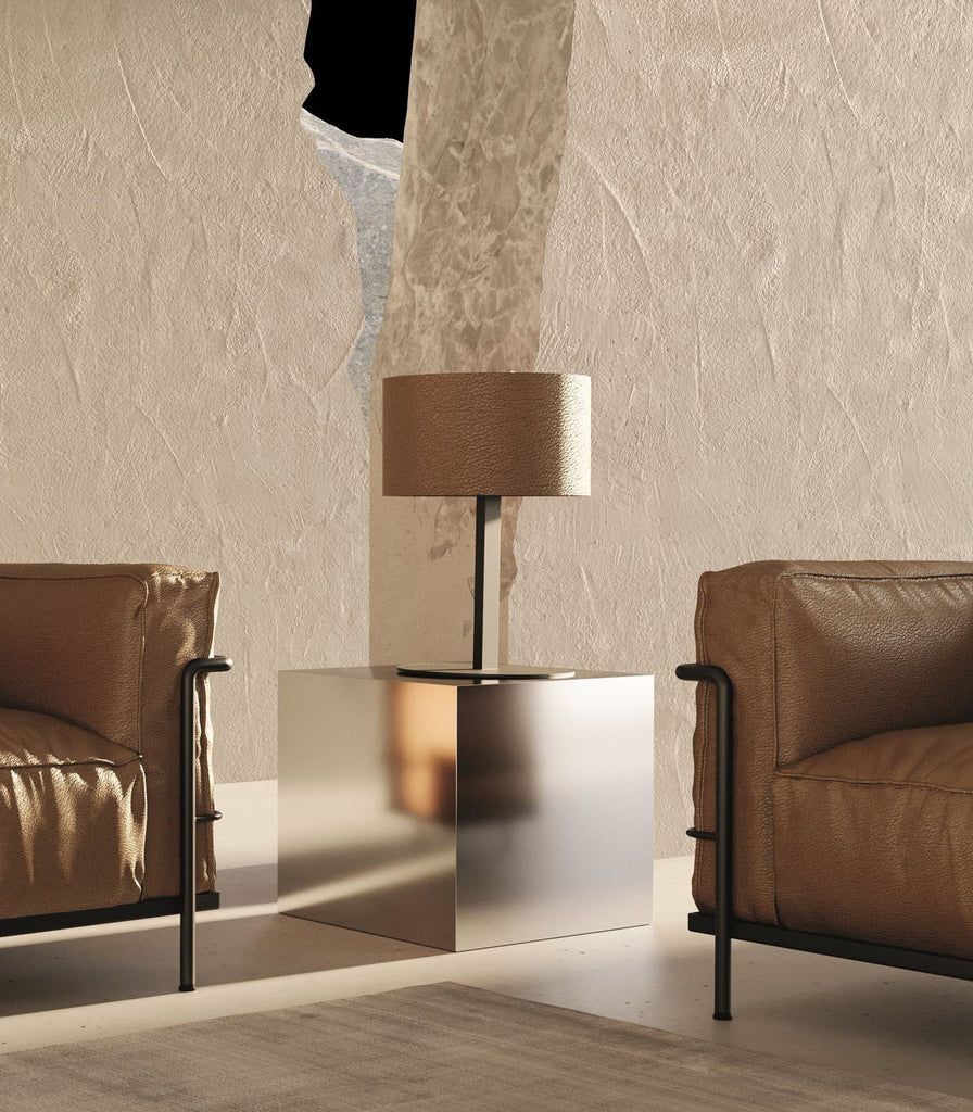 Aromas Rems Table Lamp featured within interior space