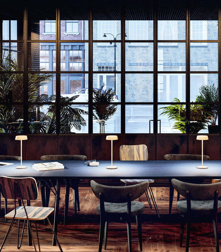 Lodes ROD Table Lamp featured within interior space